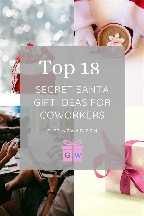 creative secret santa gift ideas  coworkers giftingwho secret