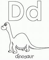 Letter Dinosaur Unicorn sketch template