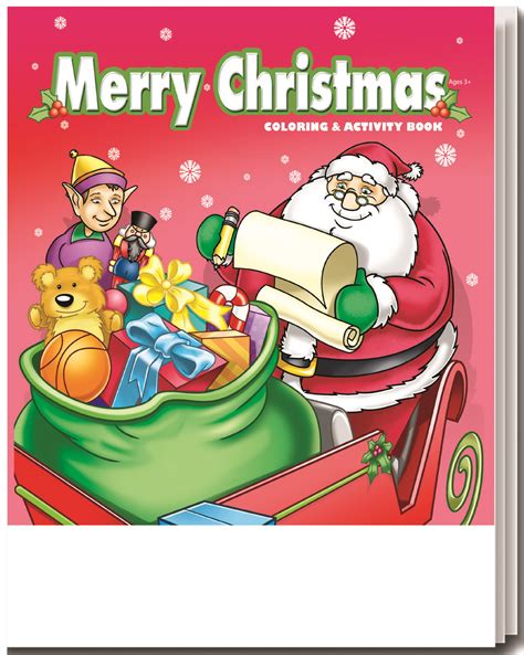wholesale coloring book merry christmas dollardays