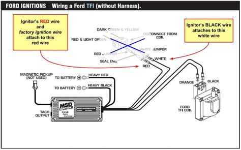 electronic ignition coil wiring diagram   ignition wiring ford truck enthusiasts