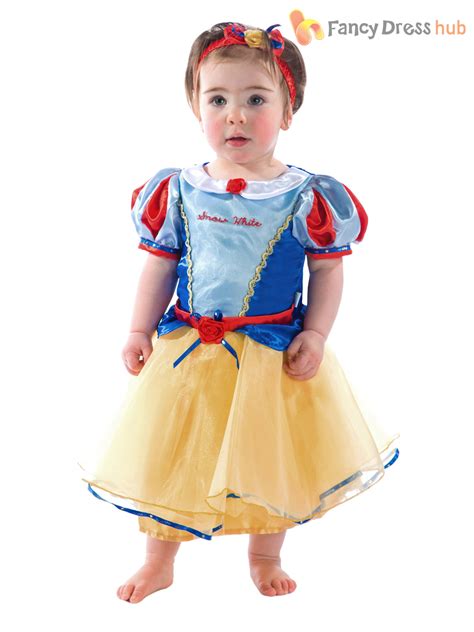 baby toddler deluxe disney princess costume girl fairytale fancy dress