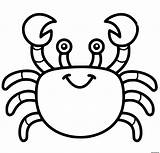 Maternelle Crabe Imprimé sketch template