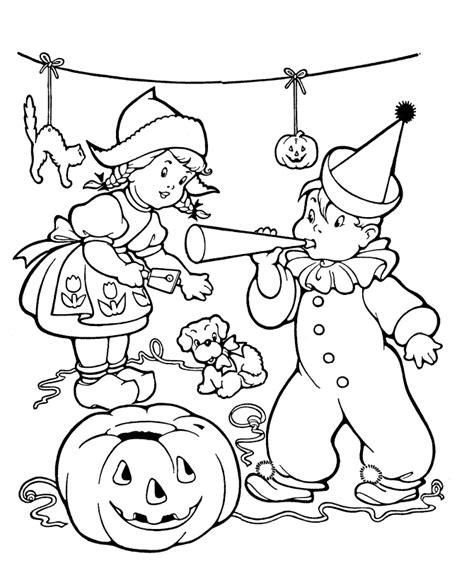 fall halloween coloring pages coloring home
