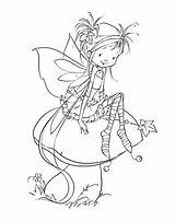 Fedotova Coloring Fairy Hadas Dibujos Digi Mf Tampons Allows Representing 04t Whimsy Partager sketch template