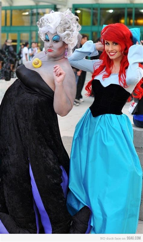 ariel and ursula the sea witch disney princess costumes