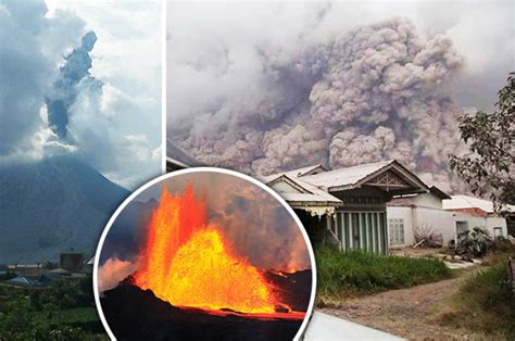 volcano update fears mout sinabung blast could set off lake toba