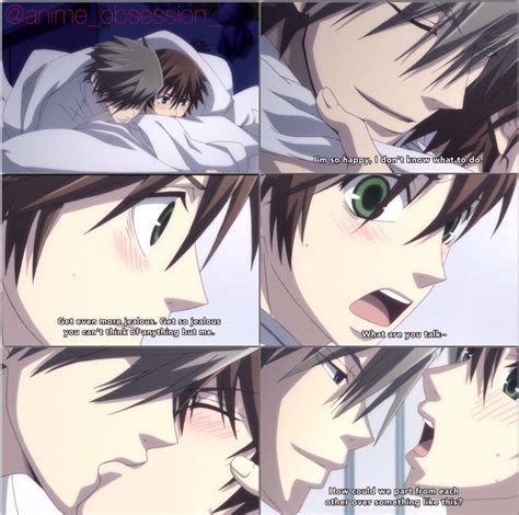 junjou romantica 3 episode 1 [[ collage by anime obsession ]] anime anime love anime kiss