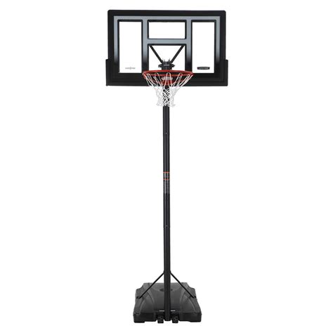 lifetime adjustable portable basketball hoop   polycarbonate