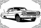 Lowrider Coloring Impala Drawings Pages 64 Chevy Car Drawing Chicano Cars Lowriders Book Sketch Arte Dokument Press Tattoo Tattoos Dibujo sketch template