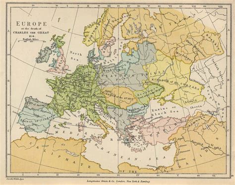 ancient map  europe