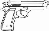 Pistola Nerf Gun Pistole sketch template