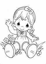 Precious Moments Coloring Pages Books sketch template