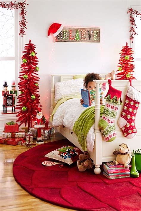diy christmas bedroom decorations  children godiygocom