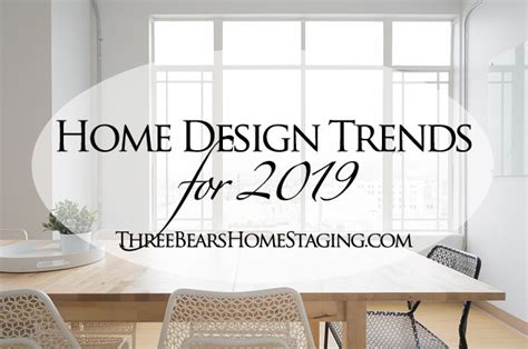home design trends    bears home staging