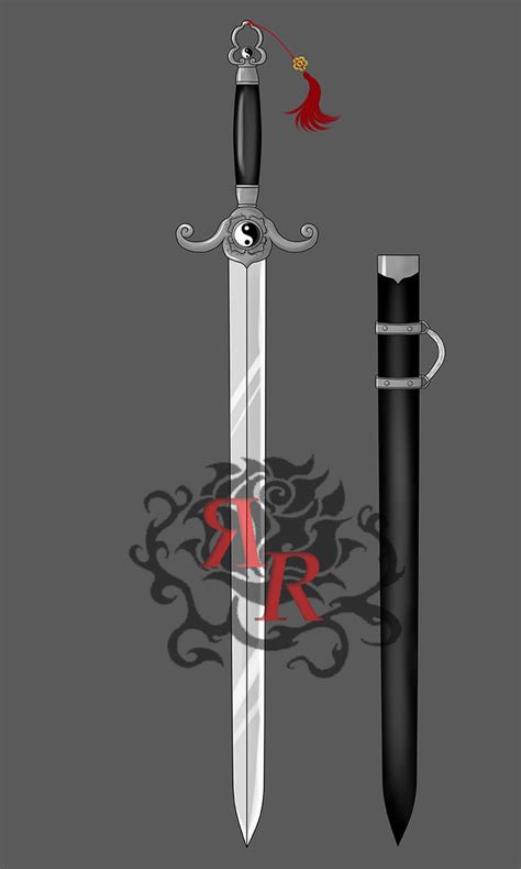elise s yin yang sword by reekarose on deviantart