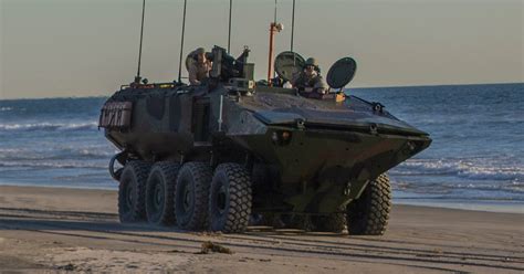 marine corps  field  amphibious combat vehicle starting  october