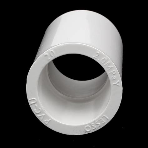 mm  diameter straight pvc pipe connectors fittings white pcs