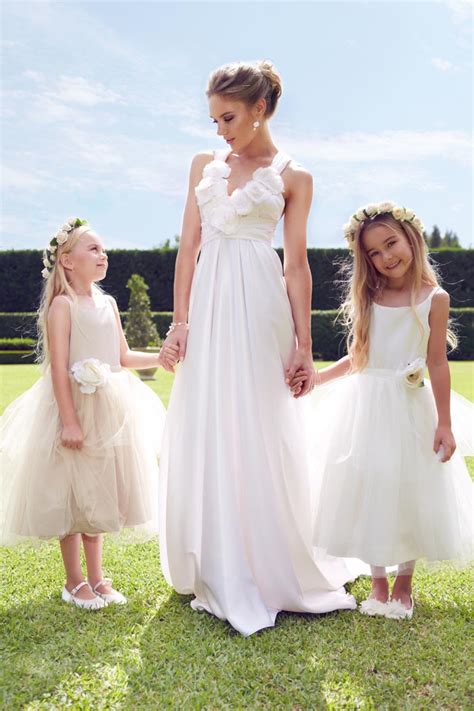 Garden Wedding Dresses For The Bride And Her Girls