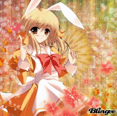happy easter  anime bunny easter picture  blingeecom