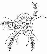 Flower Pattern Simple Embroidery Patterns Hand Flowers Drawing Designs Broderie Floral Uses Other Templates Motifs Piping Visit La Would Canalblog sketch template