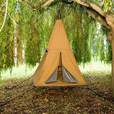 hanging tents  trees  treepee tree tent features