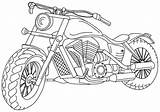 Coloring Pages Motorcycle Motorbike Colouring Harley Davidson Police Printable Color Motorcycles Print Logo Getcolorings Sheet sketch template