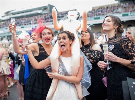 Grand National 2018 Aintree Punters Bring Sex Dolls To