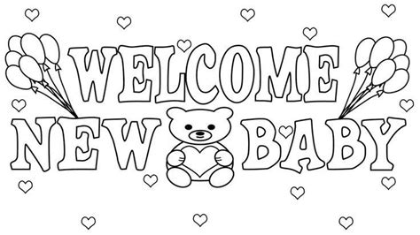 baby shower color pages baby coloring pages coloring pages  boys