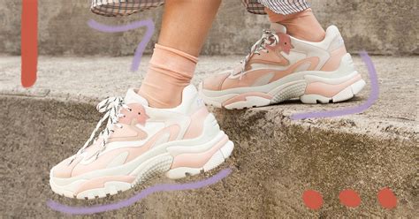 wear athletic ugly chunky sneakers spring trend