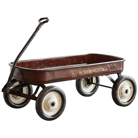 rare  childs pull wagon  worthington logo stdibscom