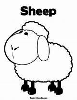 Coloring Sheep Pages Cute Clipart Cartoon Kids Lost Colouring Printable Lord Lamb Shepherd Color Print Farm Preschool Animal Sheet Baby sketch template