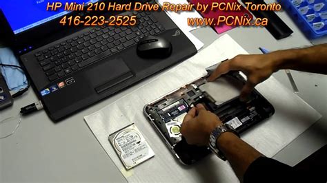 hp mini  laptop repair pcnix toronto ssd hard drive