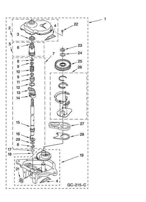 whirlpool cabrio washing machine parts diagram reviewmotorsco