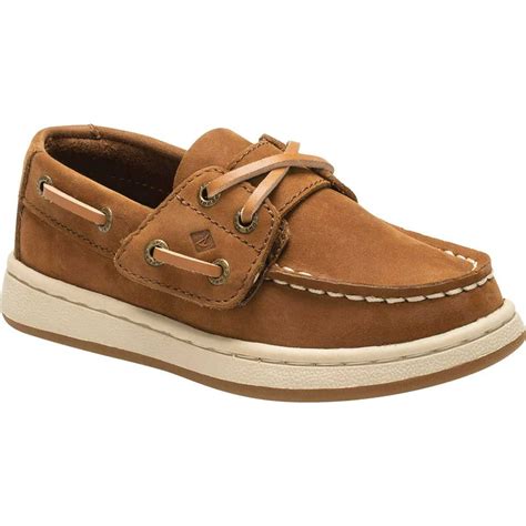 sperry infant boys sperry top sider sperry cup ii boat shoe brown leather   walmartcom
