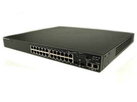 dell powerconnect p poe  port network switch