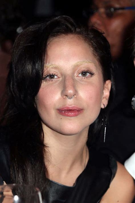 12 stars who bleached their brows beauty what s trending lady gaga nose lady gaga body