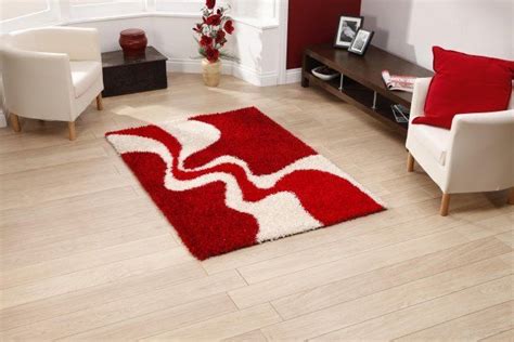 idee deco salon en rouge   sympas embellir espace wholesale carpet rugs  living