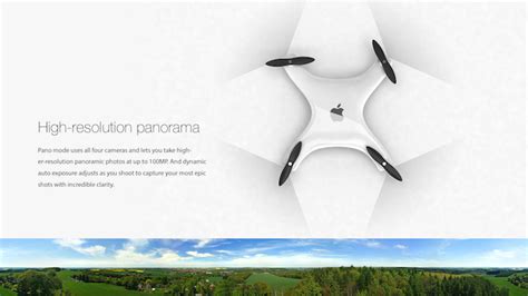 apple drone povedeny koncept ktery stoji za  letem svetem applem