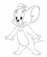 Jerry Tom Coloring Pages Mouse Cartoon 80s Drawing Printable Easy Supercoloring Color sketch template