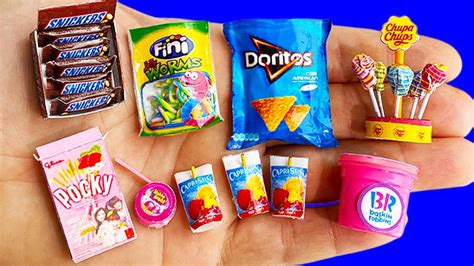 diy miniature food  sweets hacks  crafts collection youtube