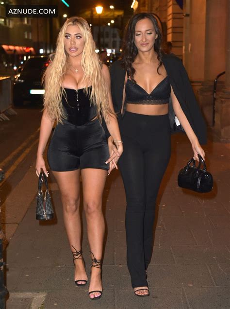chloe ferry enjoyed a night on the toon and was in the audience for a