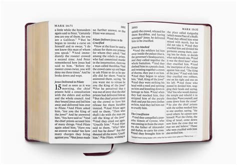 esv super giant print bible trutone burgundy esv english standard version