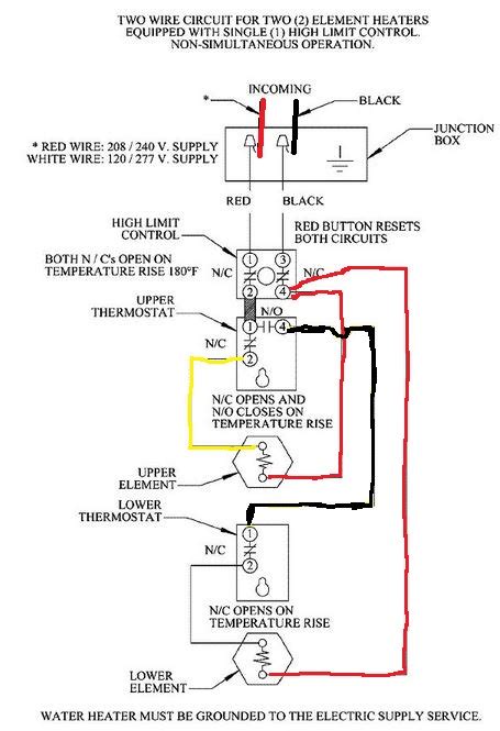 hot water heater wiring diagram collection faceitsaloncom