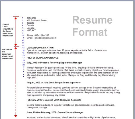 resume format write   resume