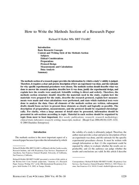 sample research paper methodology section organizing  social