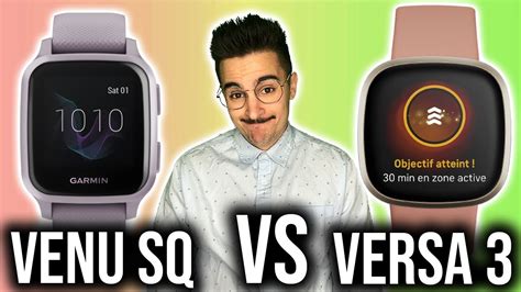 Garmin Venu Sq Vs Fitbit Versa 3 Quelle Montre Connectée Choisir ⌚⚡⌚