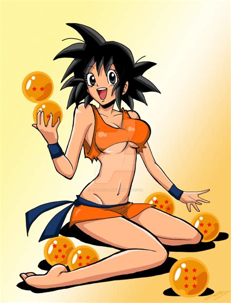 [commission] Goku Girl By Hikari 15 L On Deviantart