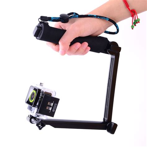 gopro    selfie handheld stick monopod folding holder gopro hero     photo studio