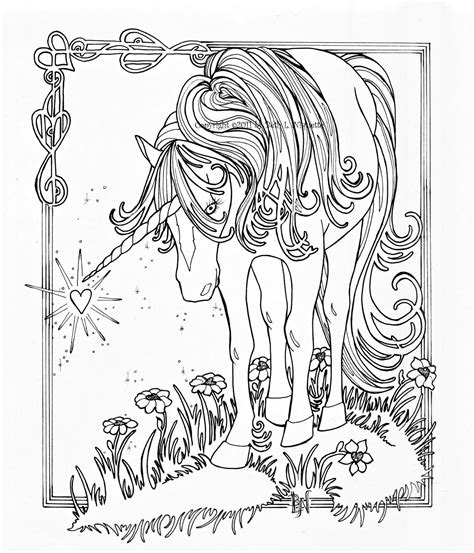 unicorn coloring pages  adults aleya wallpaper