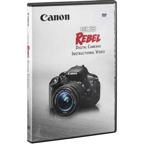 canon dvd eos rebel digital cameras instructional video